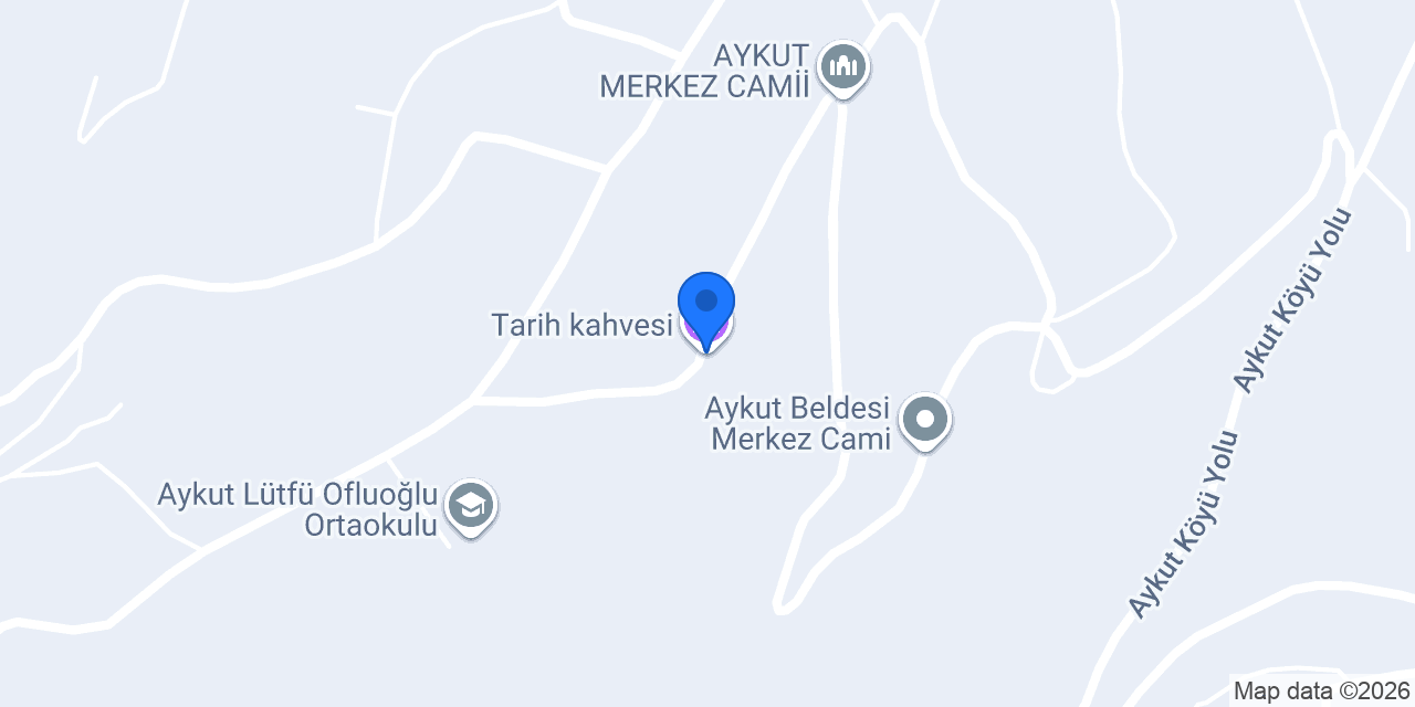 Tarih kahvesi konumu
