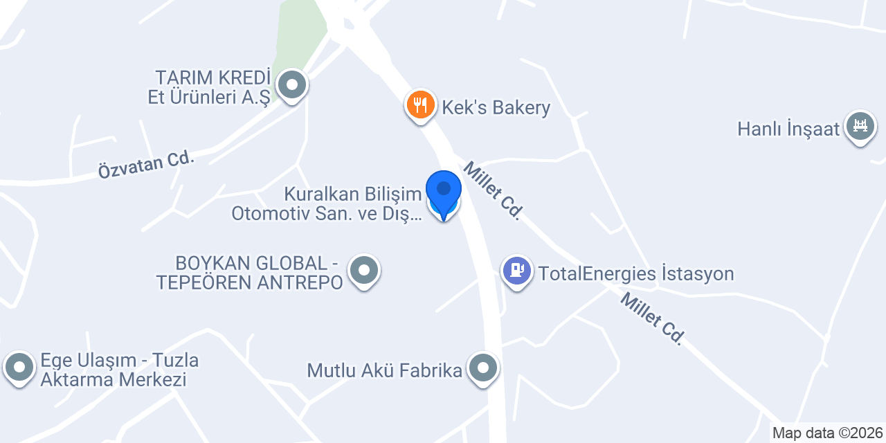 Sentim Bilişim konumu