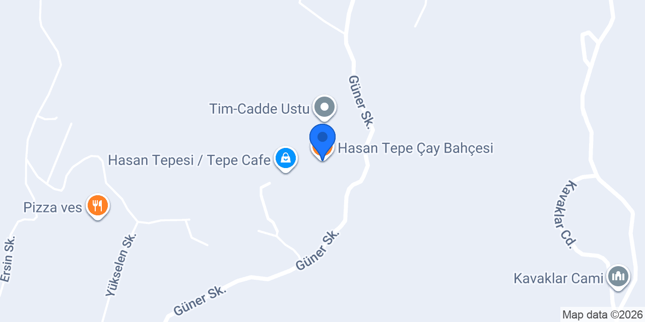 Hasan Tepe Çay Bahçesi konumu