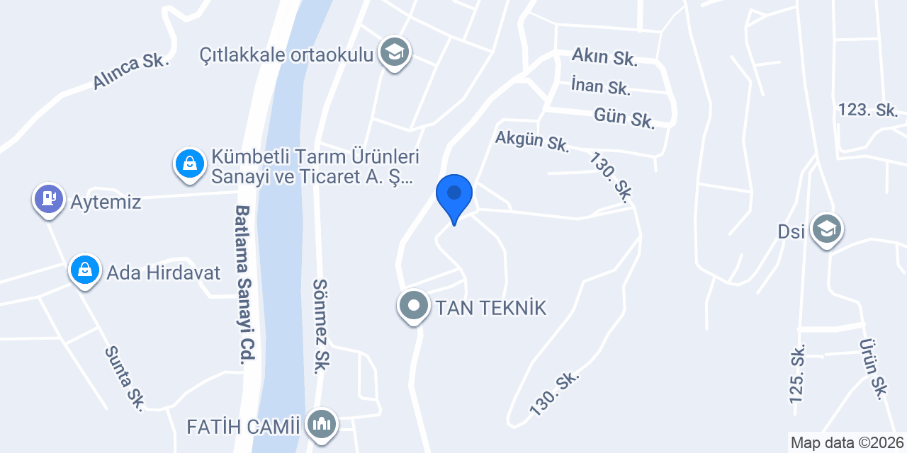 Açelyam temizlik konumu