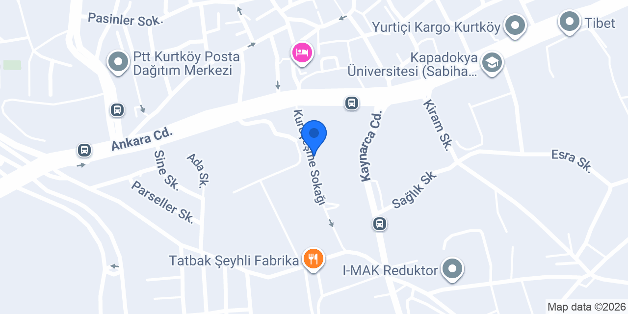 Anka Fresh Gıda Tedarik Lojistik konumu