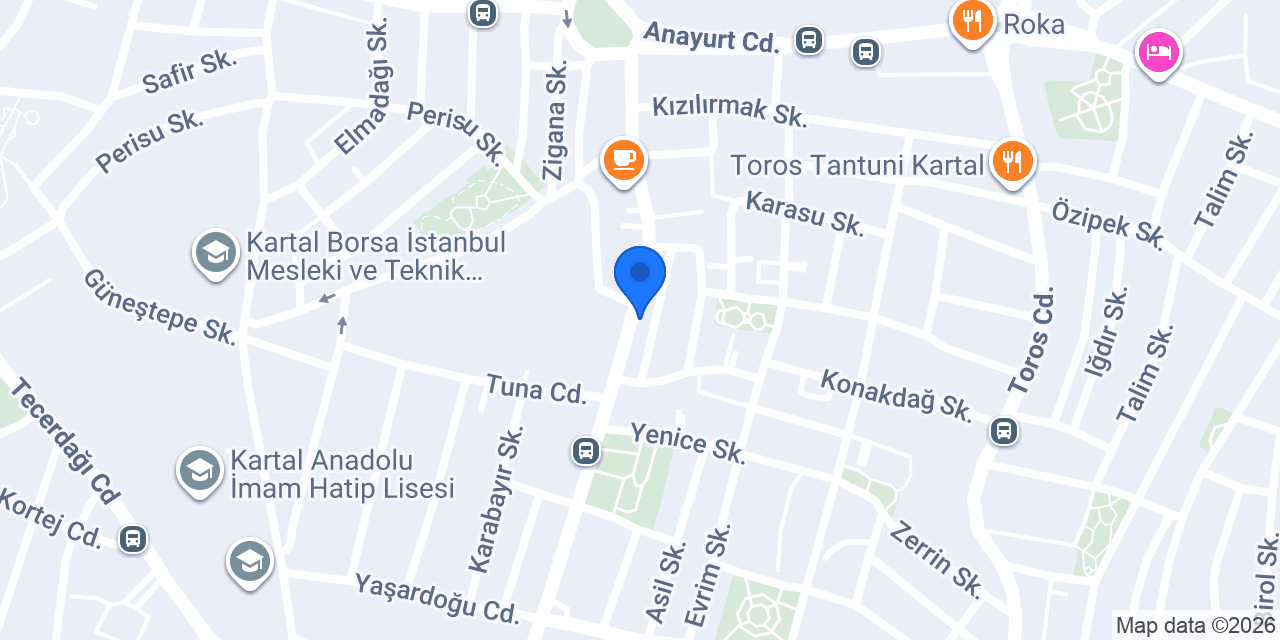 Kartal Izgara konumu