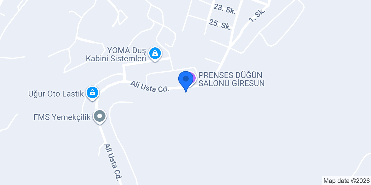Teknik Duşakabin konumu