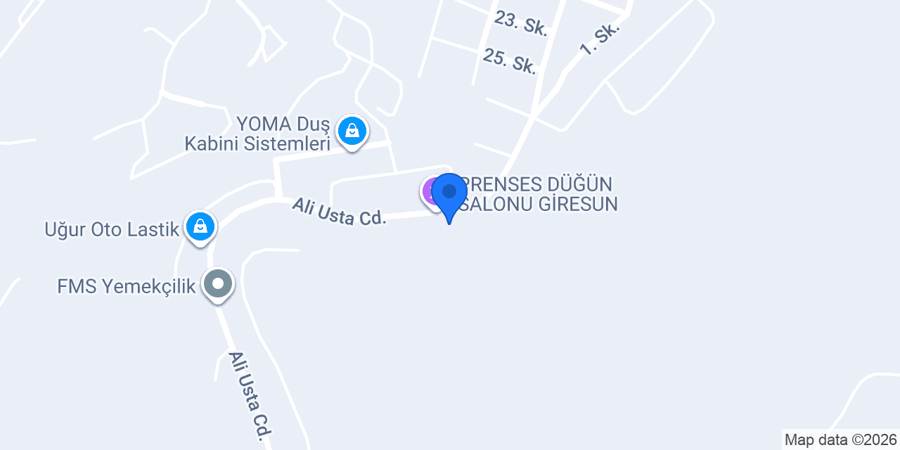 Giresunmutfak konumu