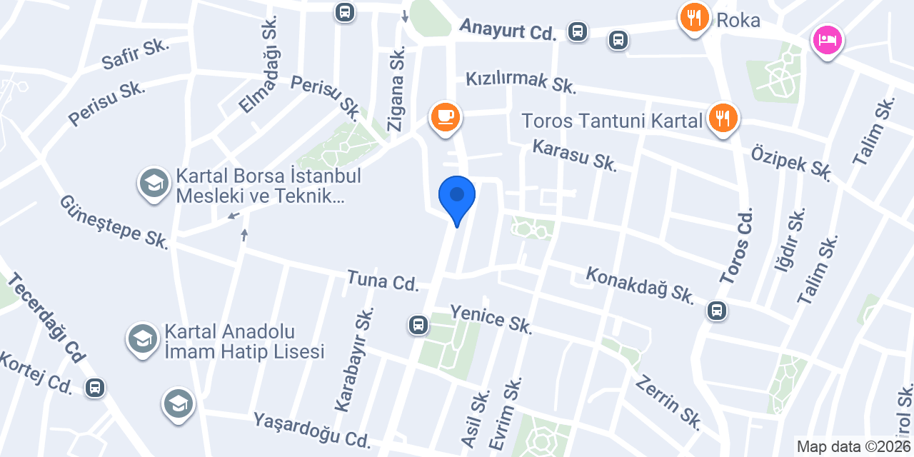 VY GLOBAL TRAVEL konumu