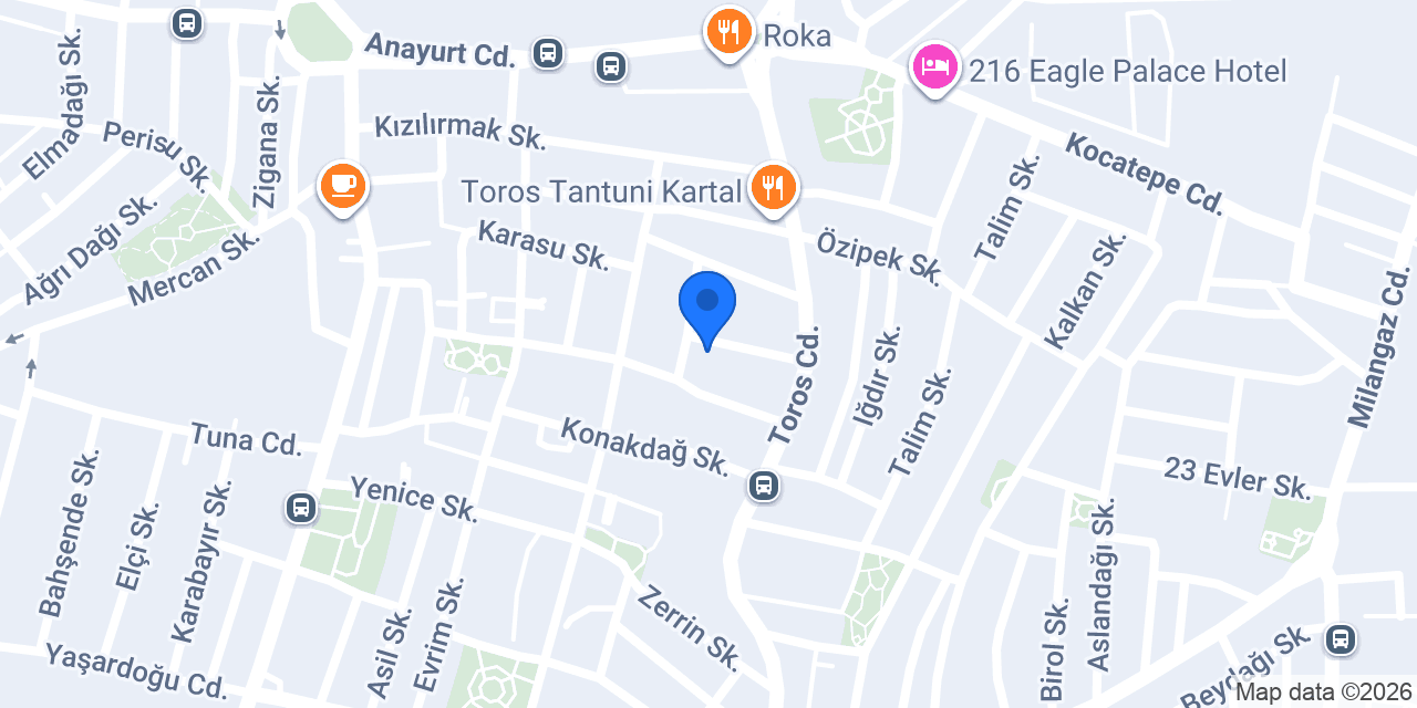 Kartal Forklift Kiralama konumu