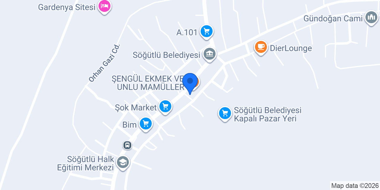 Söğütlü Noterliği konumu