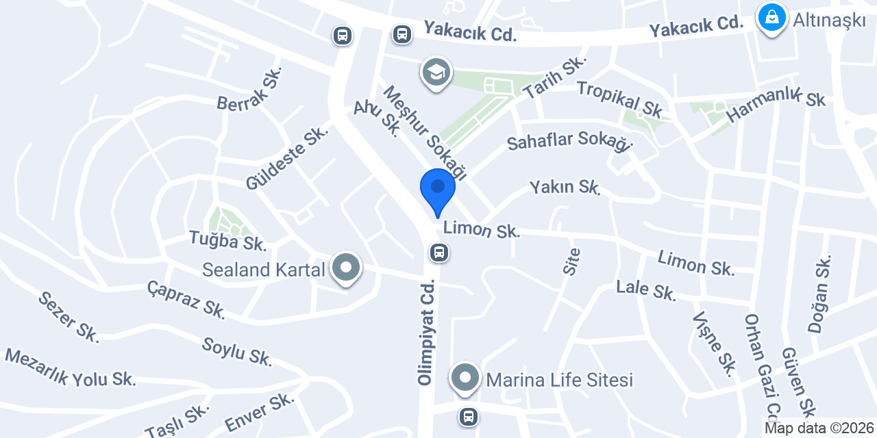 Çinili Fırın konumu