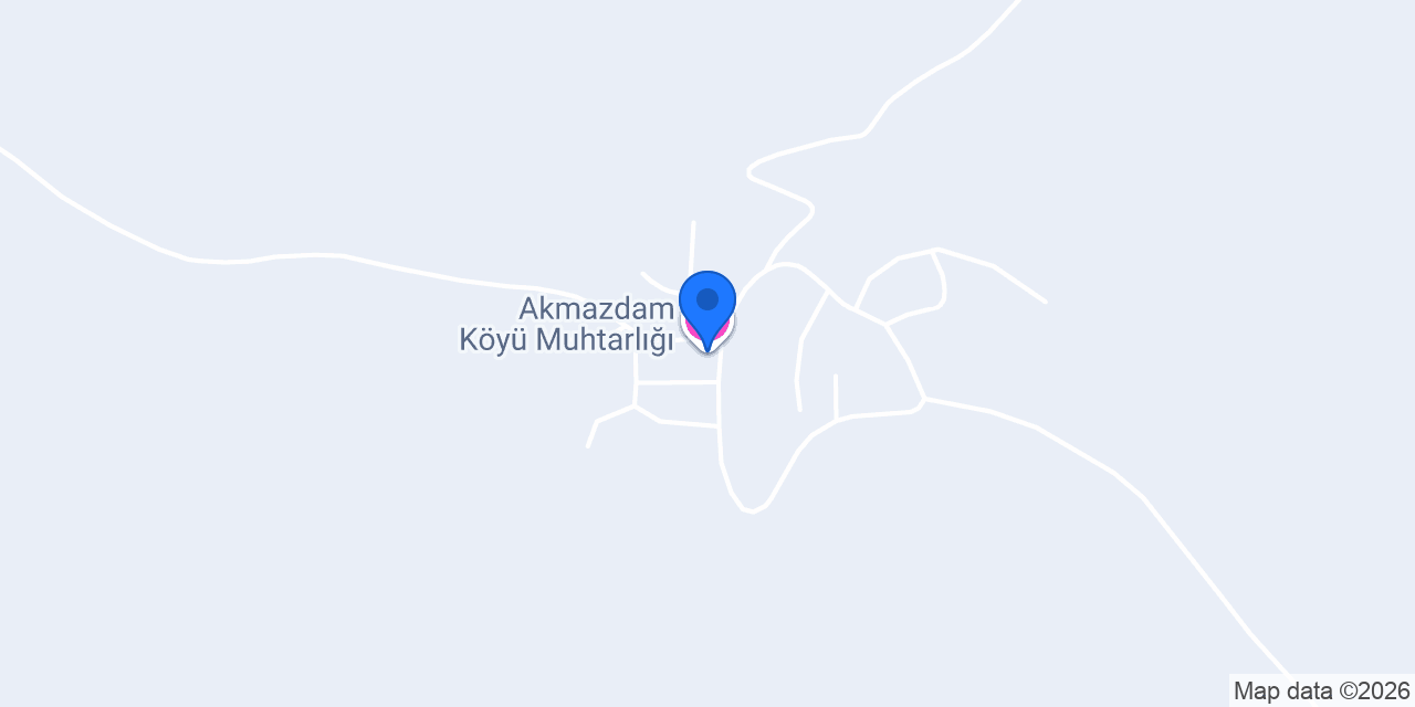 Akmazdam Köyü Muhtarlığı konumu