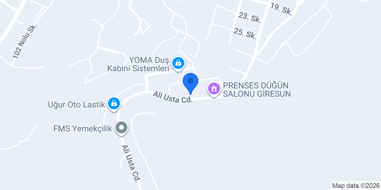 Öz Giresun Ambari konumu