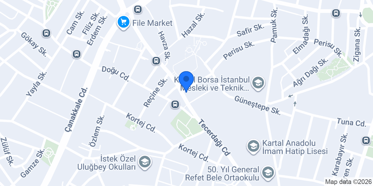 3X PİZZA konumu