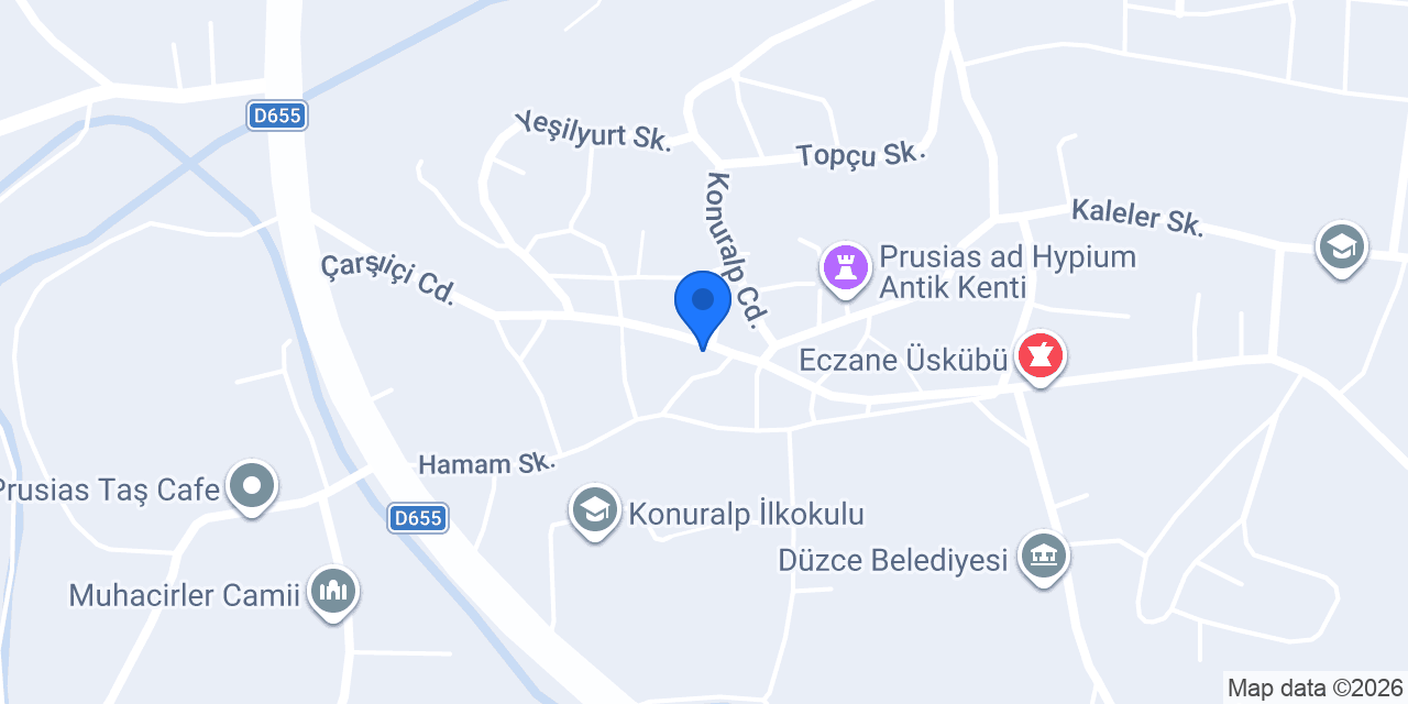 Tuğra pastanesi konumu