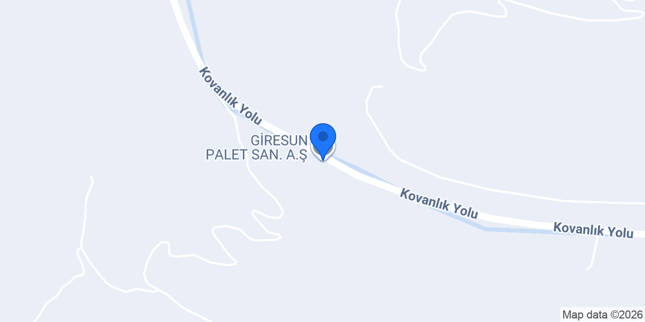 GİRESUN PALET SAN. A.Ş. konumu