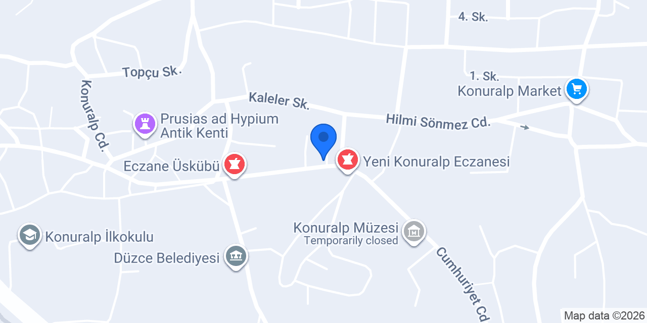 Atile Patisserie&Coffee konumu