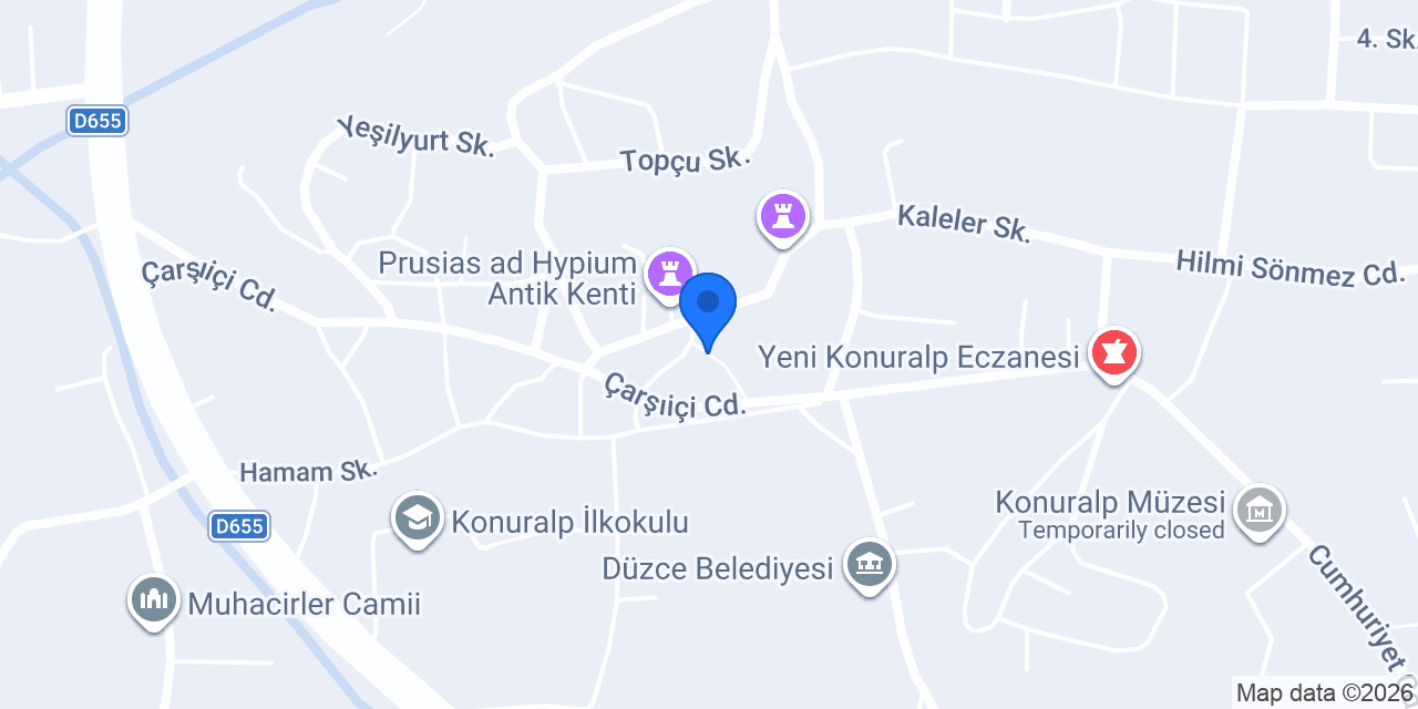 Pankroma Butik Cafe konumu
