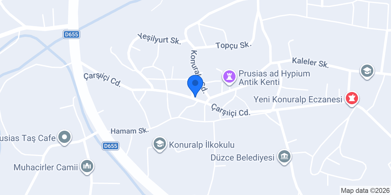 Topçuoğlu Konağı konumu