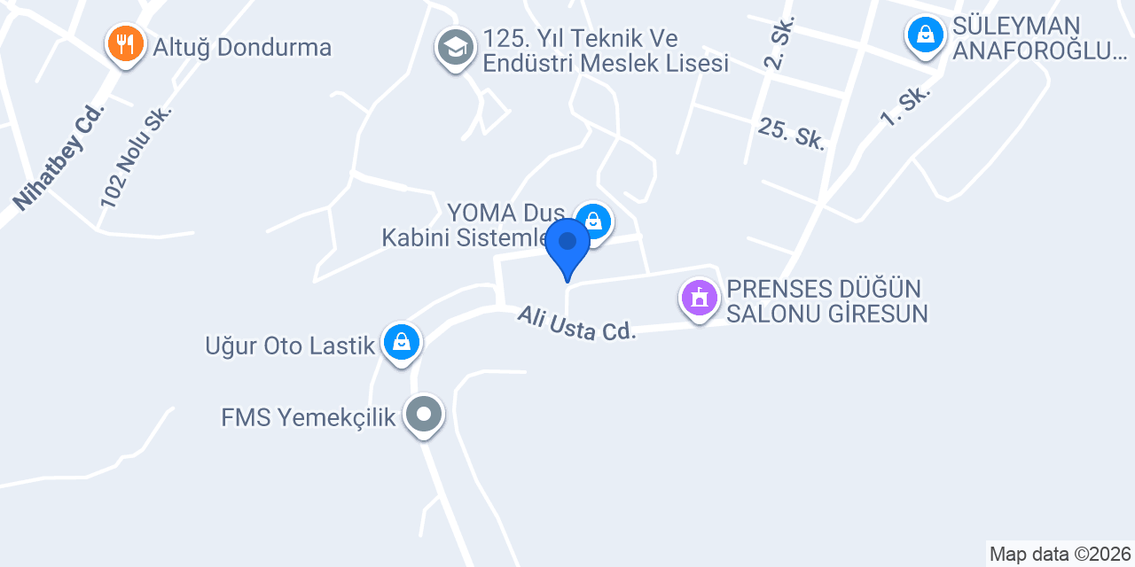 dekostep konumu