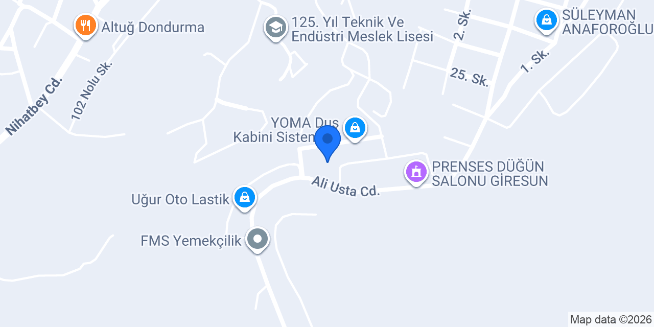AYTU OTOGAZ konumu