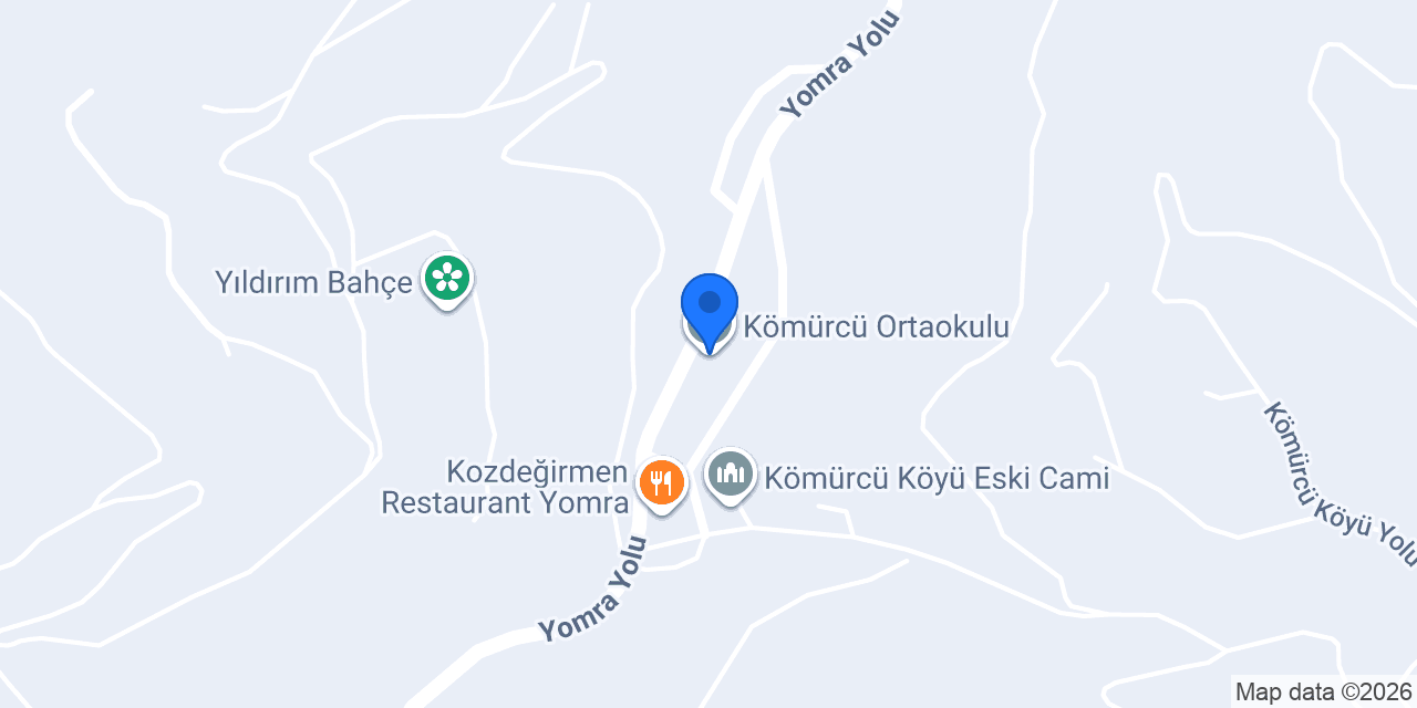 Kömürcü Ortaokulu konumu