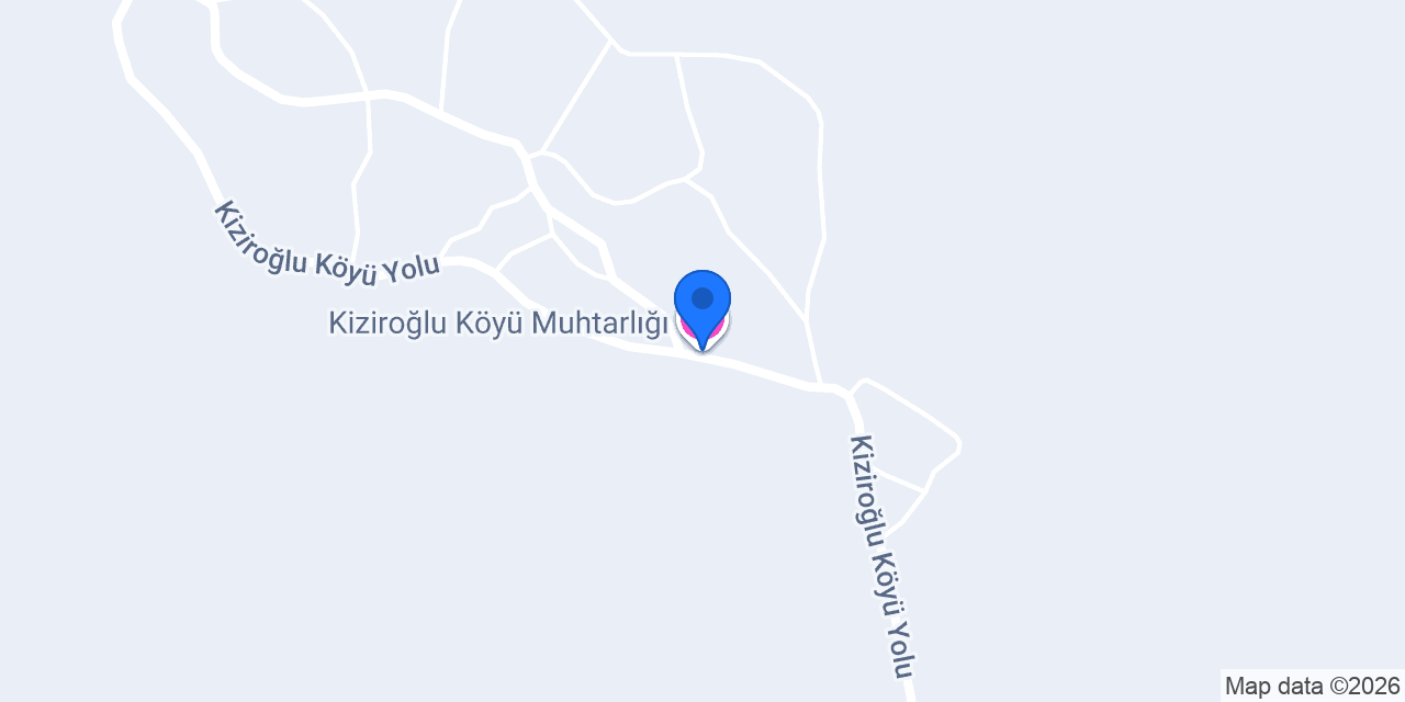 Kiziroğlu Köyü Muhtarlığı konumu