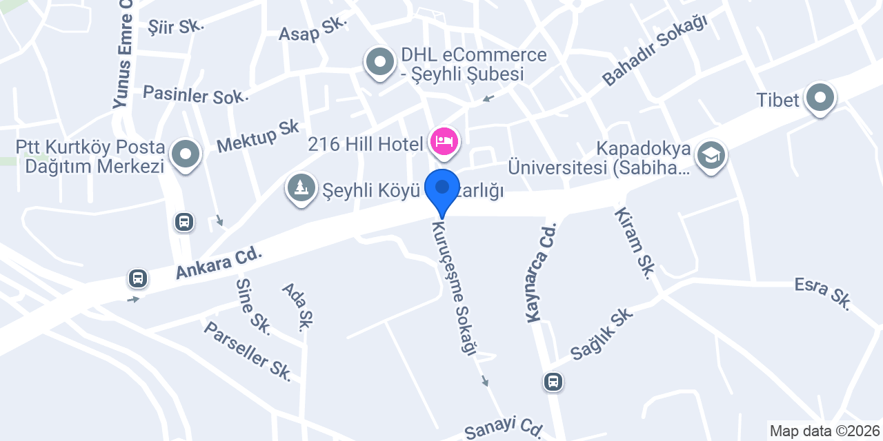 GÜL BAHÇESİ konumu