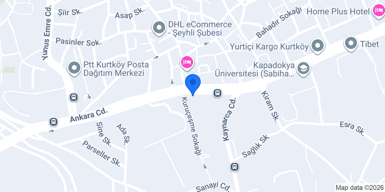 Gazel Baklava konumu