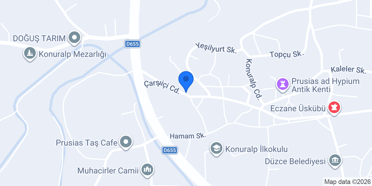 Sezer Elektrik konumu