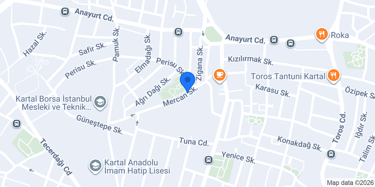İsra Mimarlık Genel Merkez konumu