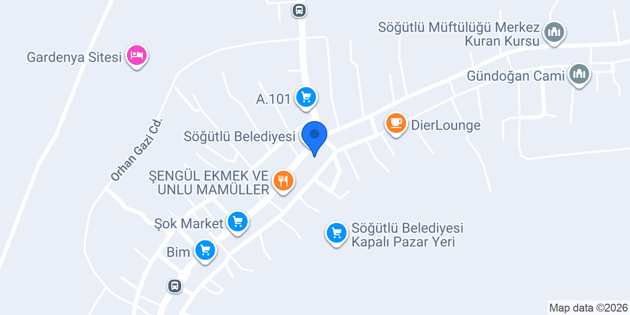 Tuğçem Cafe konumu