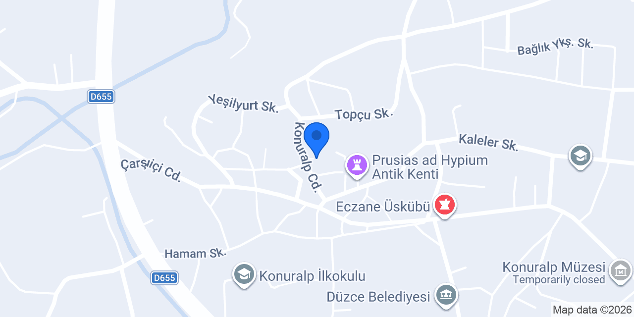 Zuhalin Yeri konumu