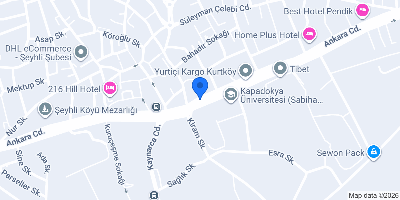 SineKon konumu