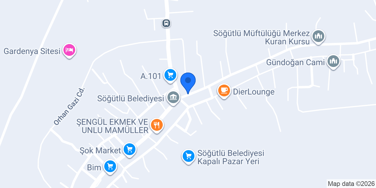 Söğütlü Semt Lokantası konumu