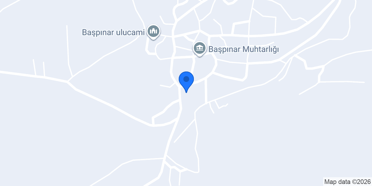Başpınar Belediyesi konumu