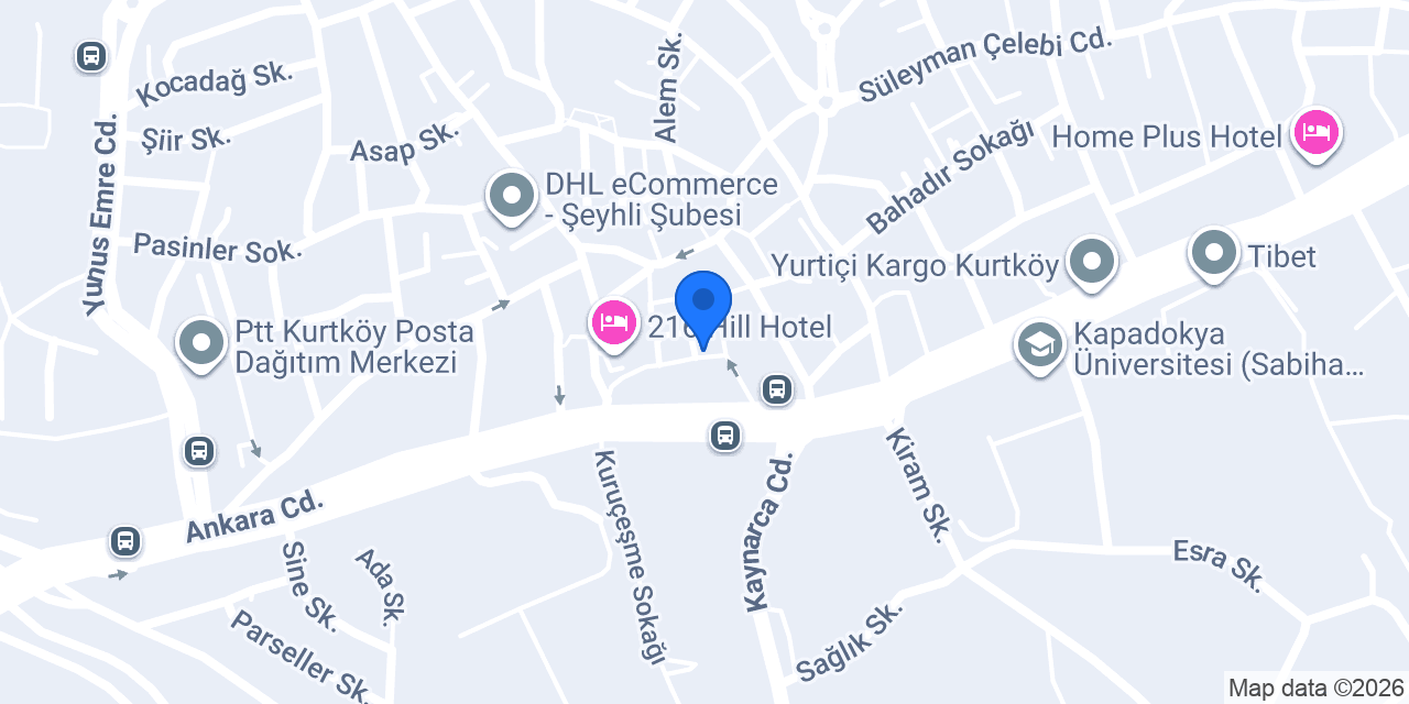 Sanayi Taksi konumu