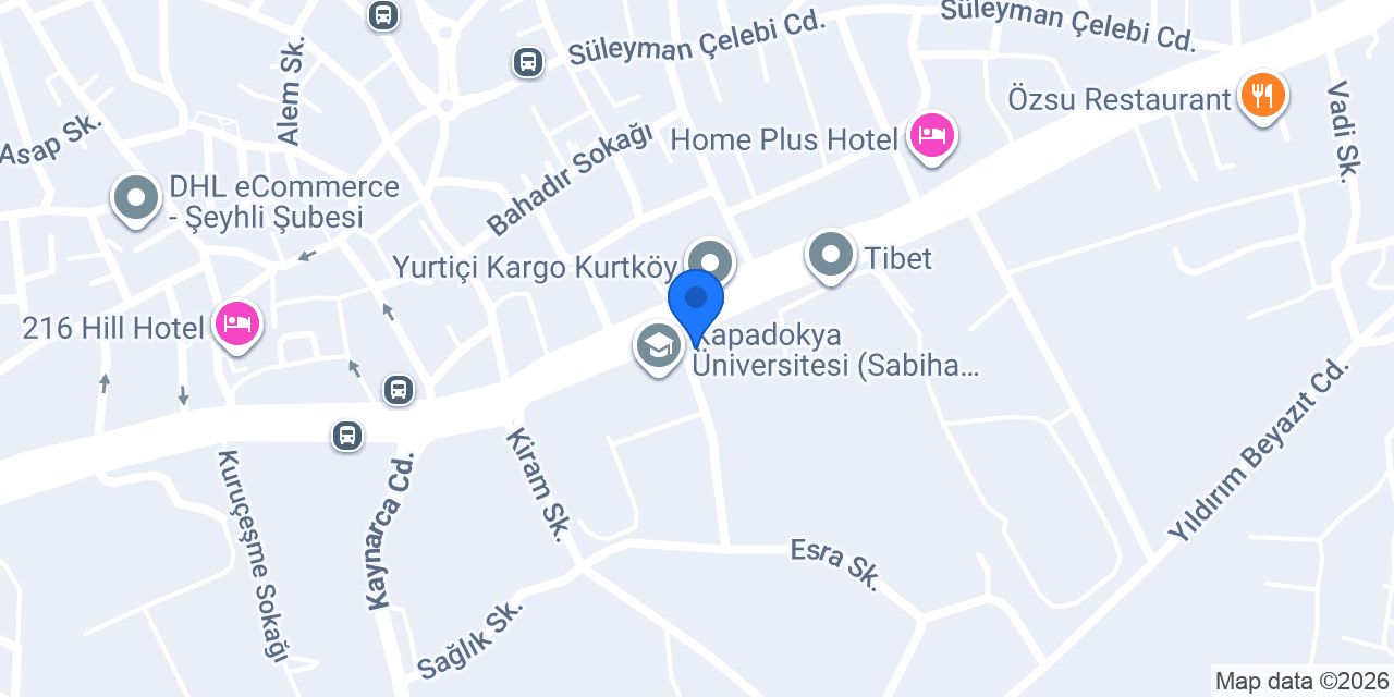Öz Keklik konumu