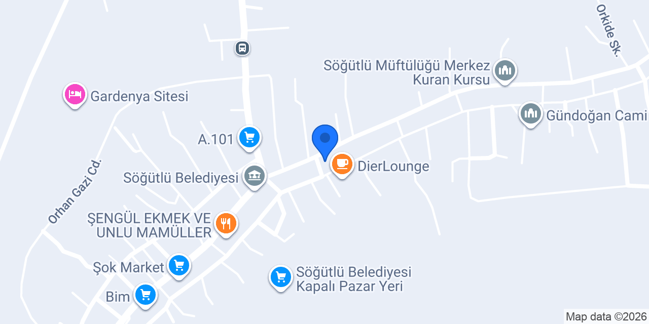 Erbaş Veteriner Klinigi konumu