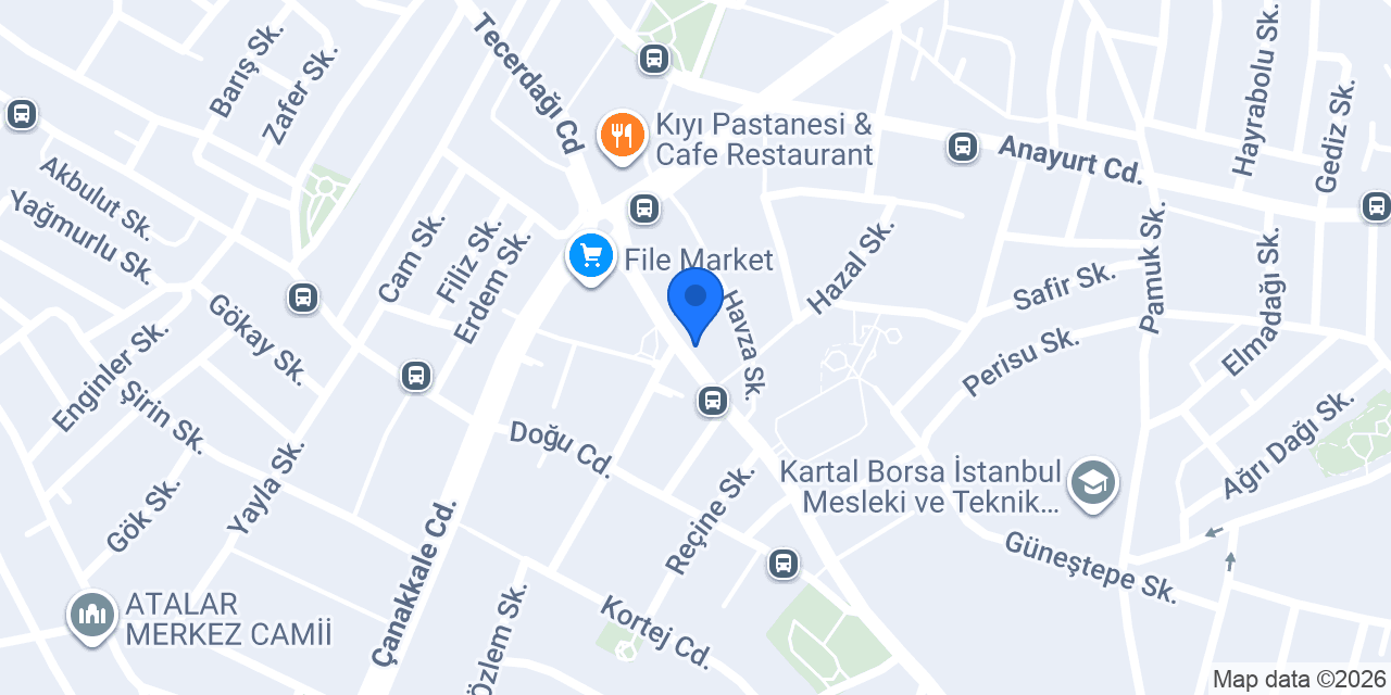 Nil Kuaför konumu