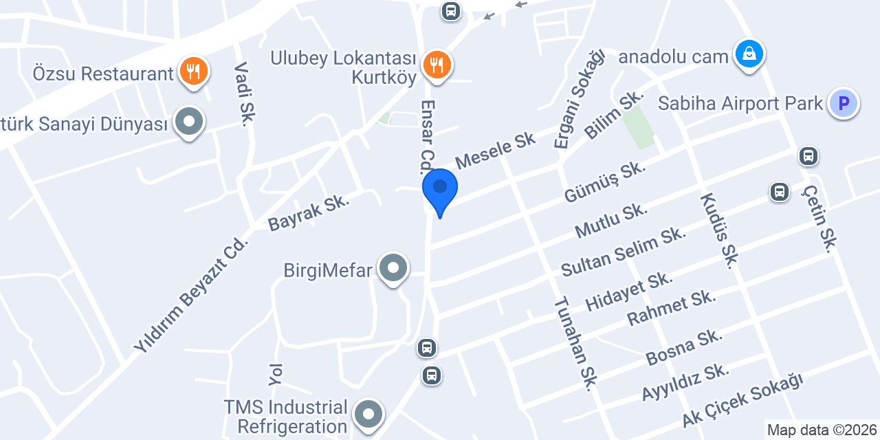 Şark Kebap konumu
