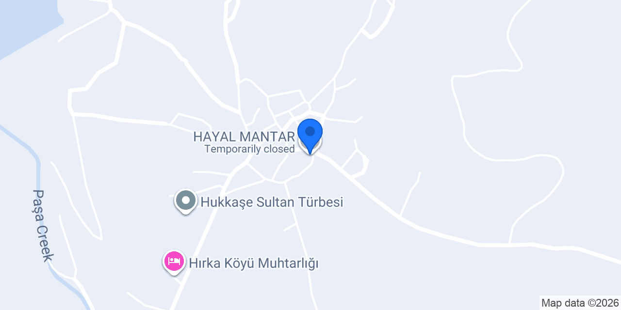HAYAL MANTAR konumu
