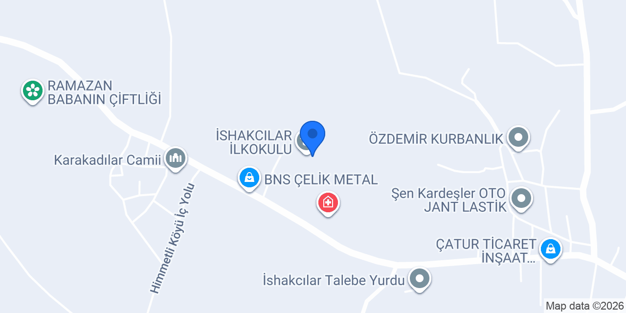 İSHAKCILAR İLKOKULU konumu
