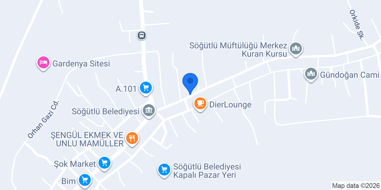 TETİK ET PAZARI konumu