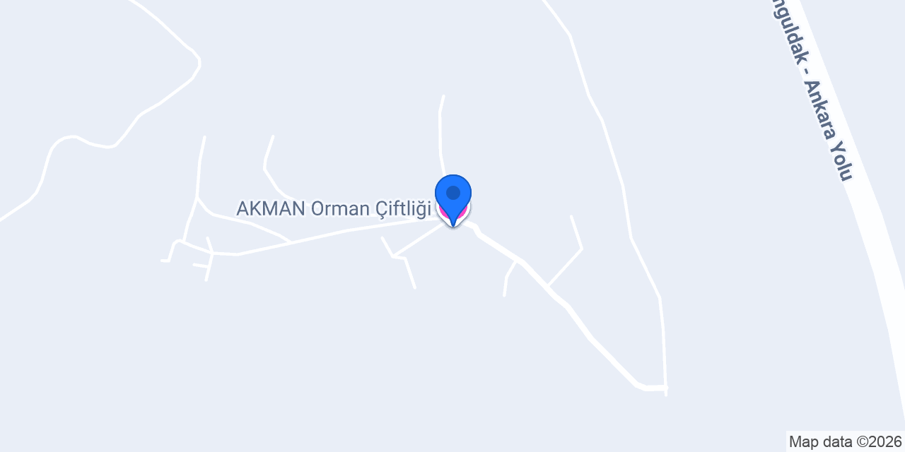 AKMAN Orman Çiftliği konumu