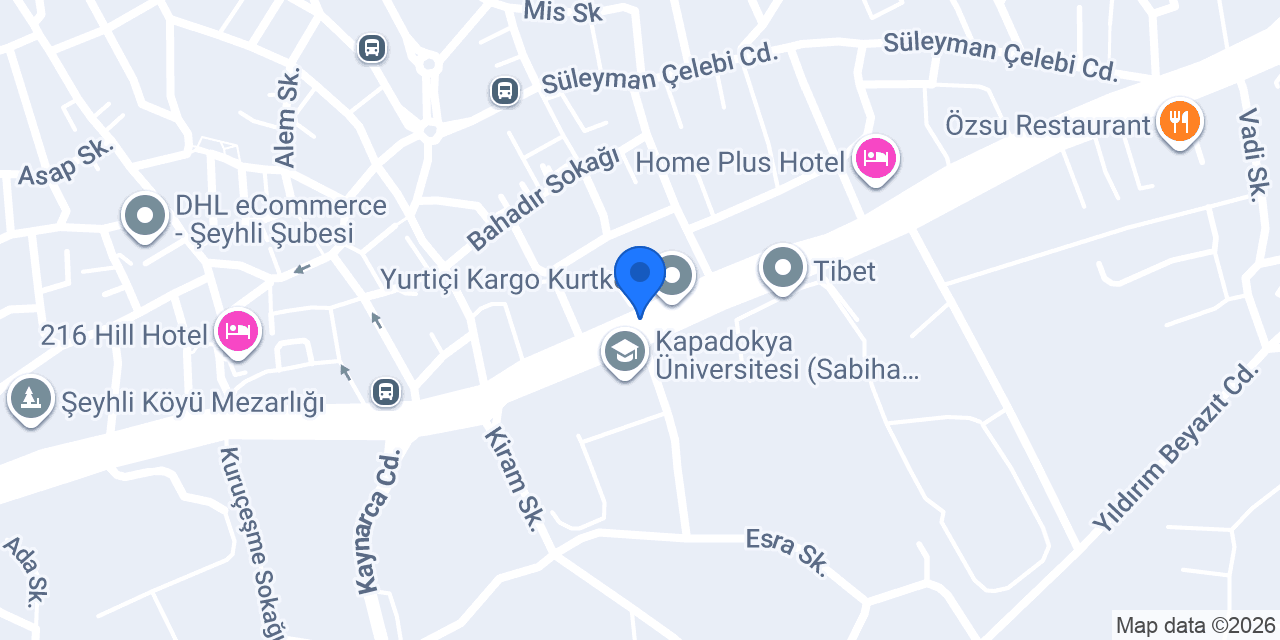 EKE ORMAN ÜRÜNLERİ A.Ş. konumu