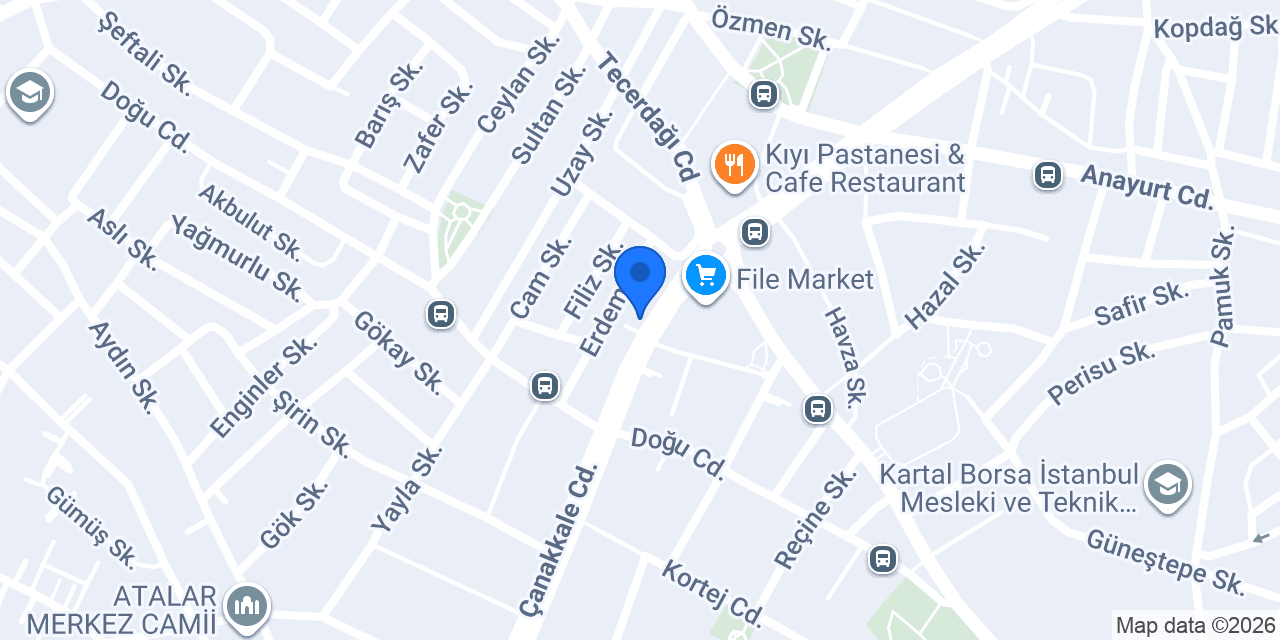 Av. Aslı Tuğçe Bingöl konumu