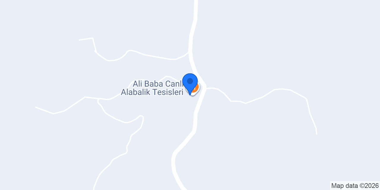 Ali Baba Canli Alabalik Tesisleri konumu