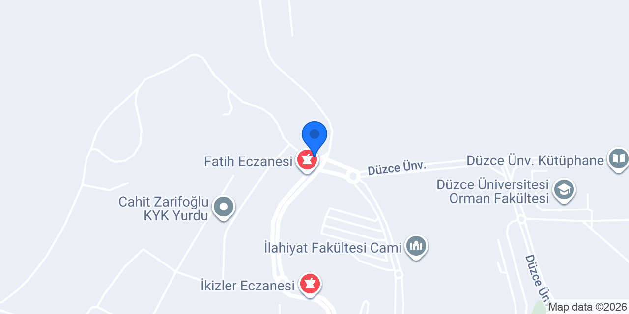 Park Eczanesi konumu