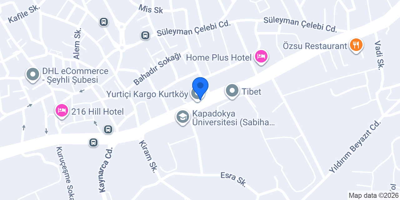 YM Otomotiv konumu