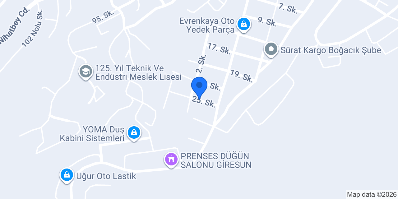 Turan Mobilya konumu