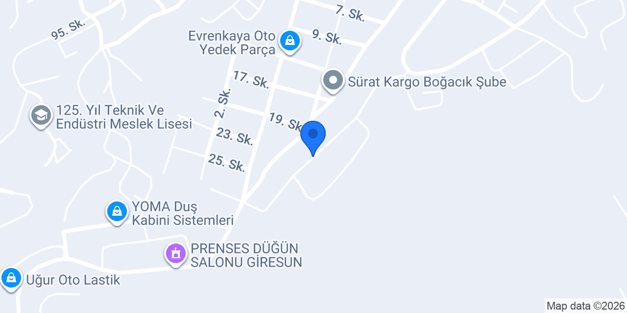 Tez Servis konumu