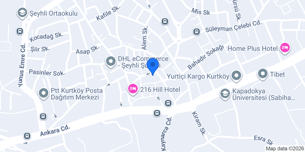 Şeyhli Aile Sağlığı Merkezi konumu